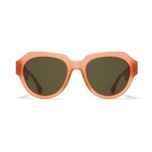 MYKITA Maison Margiela Pink Frame Sunglasses